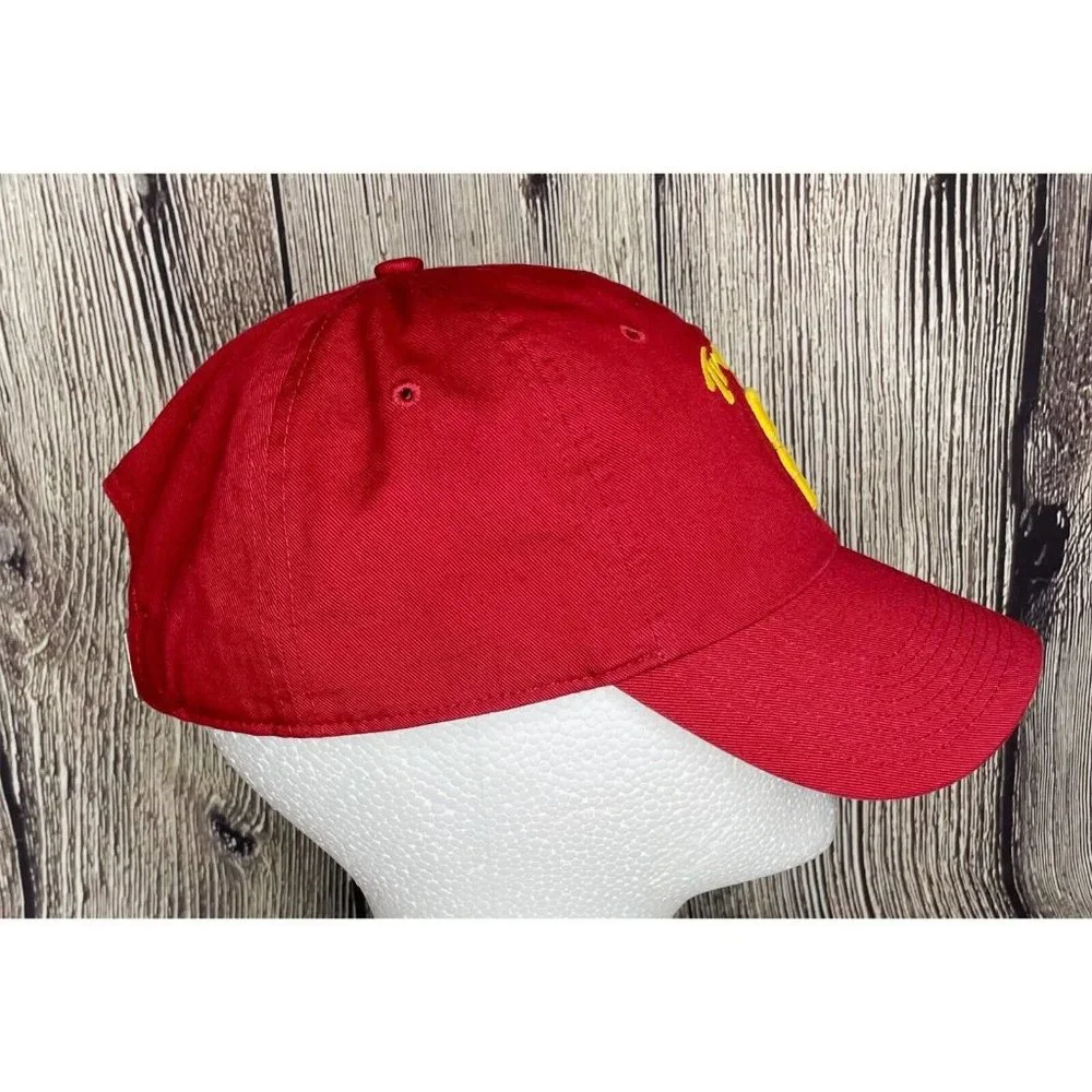 Southern Cal USC Trojans Nike Heritage86 Red Gold Adjustable Hat Cap Embroidered